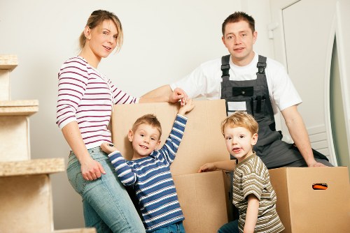 Organised relocation process for a Canary Wharf home move